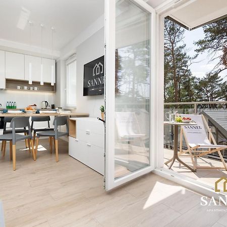Apartament Sea Tide- Lesne Tarasy Dziwnowek-Sannel Apartments For Rent Bagian luar foto