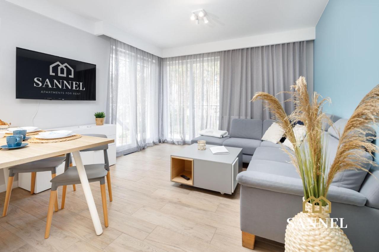Apartament Sea Tide- Lesne Tarasy Dziwnowek-Sannel Apartments For Rent Bagian luar foto