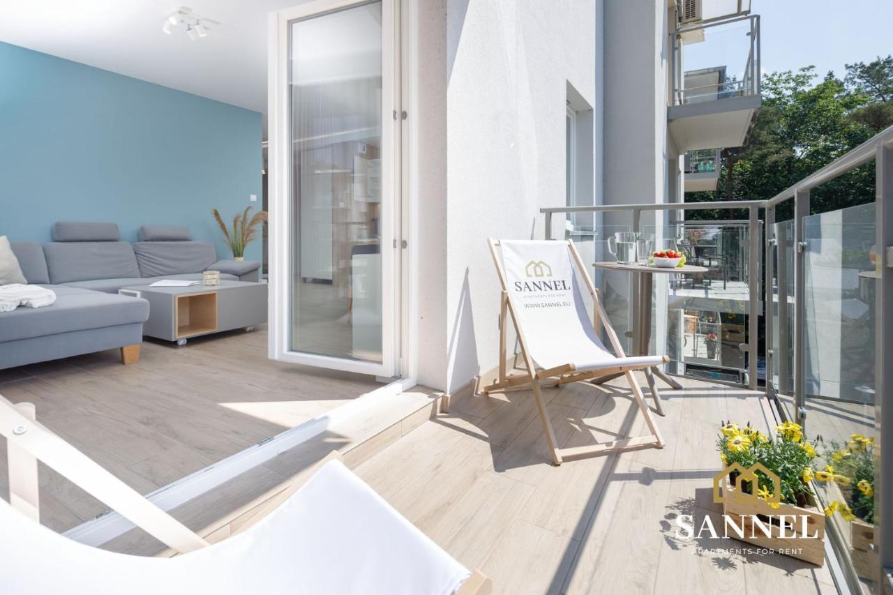 Apartament Sea Tide- Lesne Tarasy Dziwnowek-Sannel Apartments For Rent Bagian luar foto